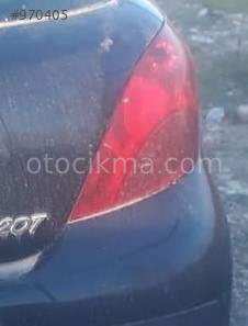 2009 model peugeot 207 1.4 çıkma sağ stop lambası