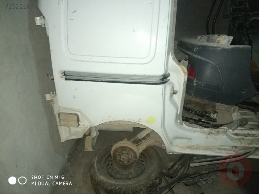 Renault Kangoo 2 van kesme tavan arka çamurluk