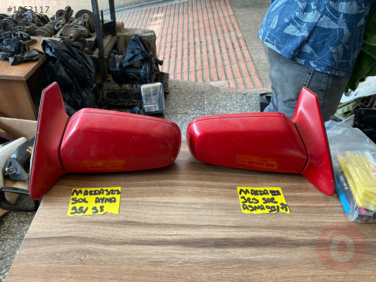 MAZDA 323 SOL AYNA ORJİNAL ÇIKMA 1990-1995 MODEL HATCBACK