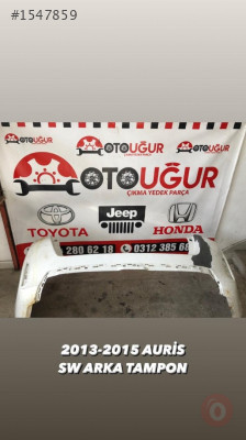 2013-2015 TOYOTA AURİS SW ARKA TAMPON ÇIKMA