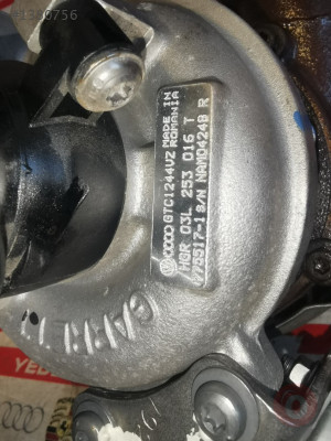 03L253016T CAY 1.6 TDİ TURBO AUDİ A3 BEETLE CADDY GOLF JETTA