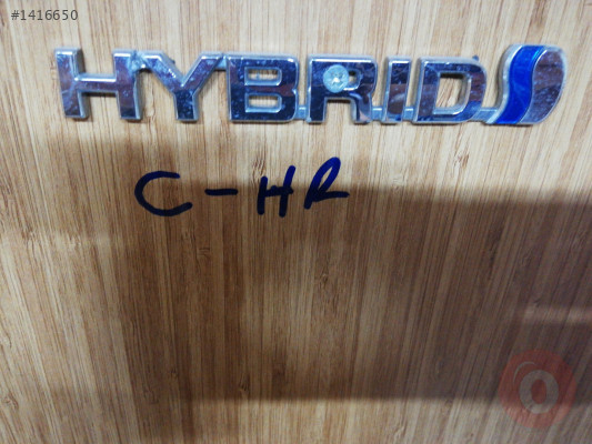 Toyota c hr çıkma çamurluk yazısı