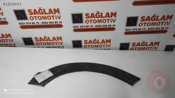 PEUEGOT PARTNER 03-08 SAĞ ÖN ÇAMURLUK DODİK OEM; 9646650477