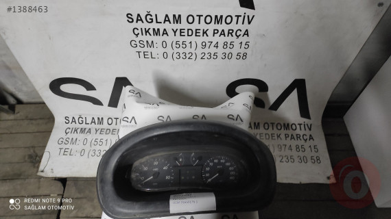 OEM; 21650176-1 RENAULT CLİO-2 ÇIKMA  KİLOMETRE SAATİ
