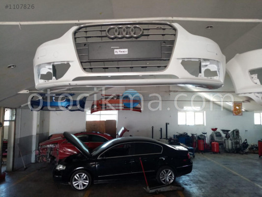 AUDİ A4 MAKYAJLI KASA DOLU ÖN TAMPON VE TÜM ÇIKMA ORJİNAL PA