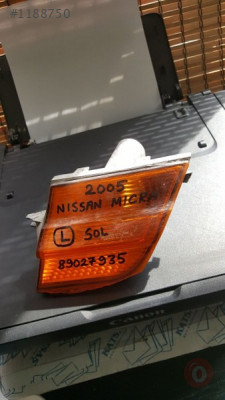 2004-2007 MİCRA SOL SİNYAL NİSSAN ORJİNAL ÇIKMA PARÇA