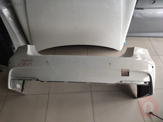 BMW 3 Serisi F30 M Arka Tampon Beyaz 80758931