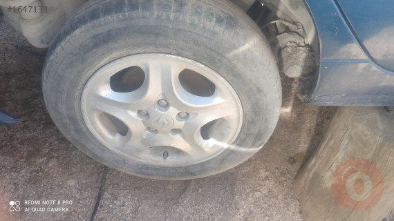 Laguna 1 5 bijon çelik jant takım