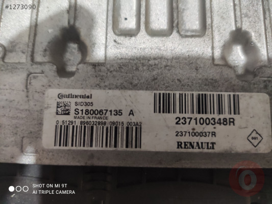 Renault Megane 3 Motor Beyni S 180067135
