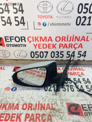 TOYOTA YARİS SOL AYNA ORJİNAL ÇIKMA YEDEK PARÇA 2012-2014