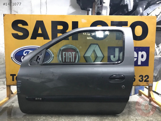 Renault Clio 2 sol tek kapı çıkma orjinal hatasız dolu
