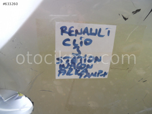 RENAULT CLİO 3 ARKA TAMPON STATİON WAGON ORJİNAL