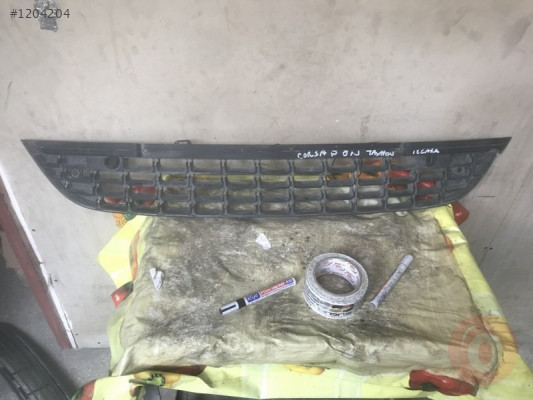 CORSA D ÖN TAMPON IZGARASI OPEL ORJİNAL ÇIKMA PARÇA