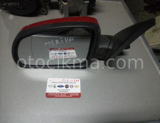 OPEL MERİVA SOL ELEKTRİKLİ AYNA