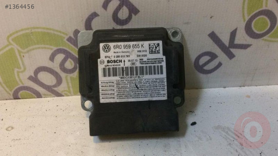 SEAT IBİZA 2009 2015 AİRBAG BEYNİ 6R0959455K