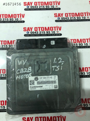Jetta 1.2tsi CBZB cikma motor beyni 03F906070HE/03F906070JK