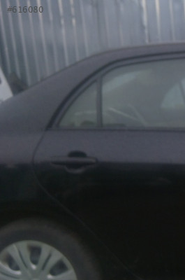 2009 TOYOTA COROLLA HATASIZ SAĞ KELEBEK CAMI.