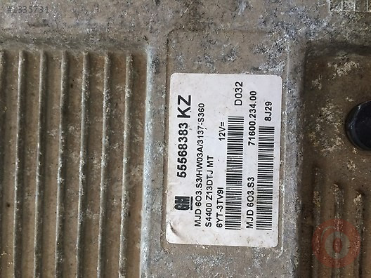 OPEL CORSA D 1.3 CDTİ DİZEL MOTOR BEYNİ ÇIKMA 55568383 KZ