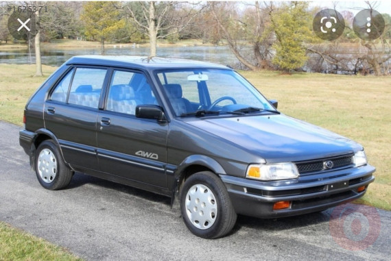 Subaru justy bagaj kapagi