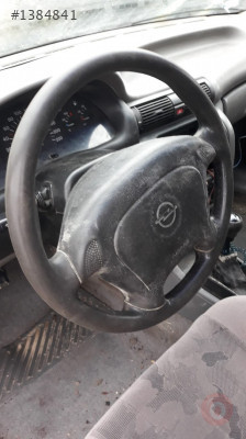 1998 opel astra f station 8v çıkma direksiyon simidi airbag