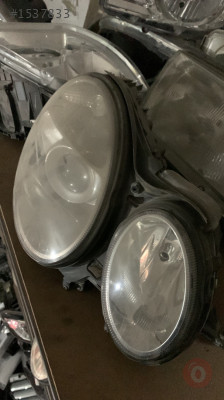 MERCEDES E SERİSİ ÇIKMA ORJİNAL SAĞ-SOL ÖN FARLAR W211