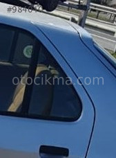 1998 peugeot 306 1.8 benzinli çıkma sol arka kelebek camı