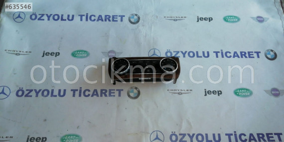Mercedes w204 c serisi kalorifer kontrol paneli ve çerçevesi