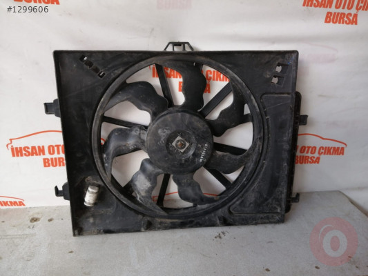 Hyundai i20 fan motoru fan davlumbazlı