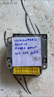 VOLKSWAGEN GOLF-5 AİRBAG BEYNİ ORİJİNAL ÇIKMA 1C0909605-F