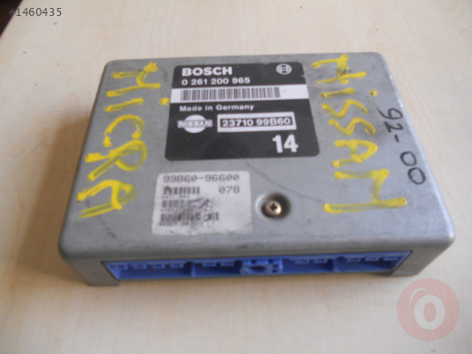 NISSAN MICRA MOTOR BEYNİ - ALKO OTOMOTİV