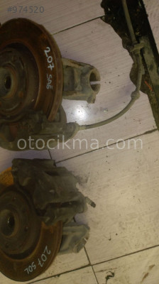 peugeot 207 çıkma sağ sol taşıyıcı klaper porya disk