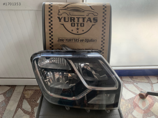 DACİA DUSTER ÇIKMA ORJİNAL SAĞ ÖN FAR 260100156R