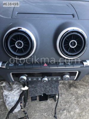 Audi A3 15-18 Klima kontrol paneli hatasız orjinal çıkma