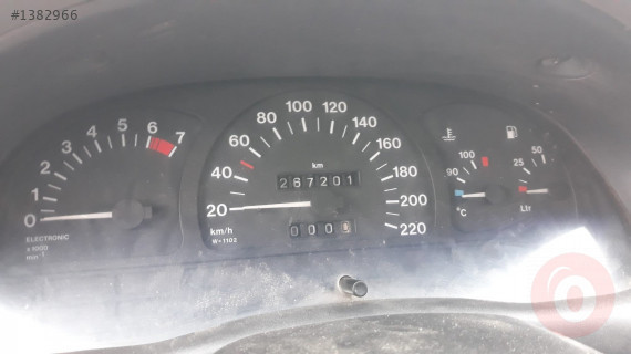 1998 opel astra f station 1.4 8v çıkma kilometre saati