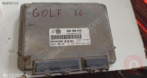 Volkswagen golf 4 bora 1.6 motor beyni