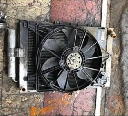Renault kangoo radyatör fan seti çıkma parçalar