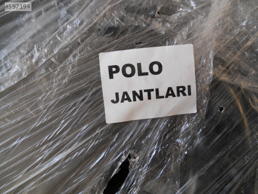 VOLKSWAGEN POLO JANT ORJİNAL SIFIR SAC JANT