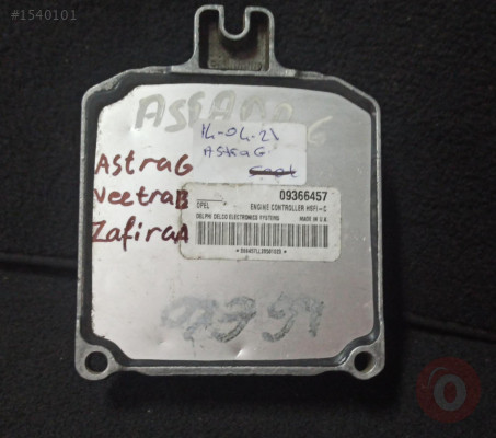 Opel Astra G-Vectra B-Zafira A Motor Beyni çıkma 09366457
