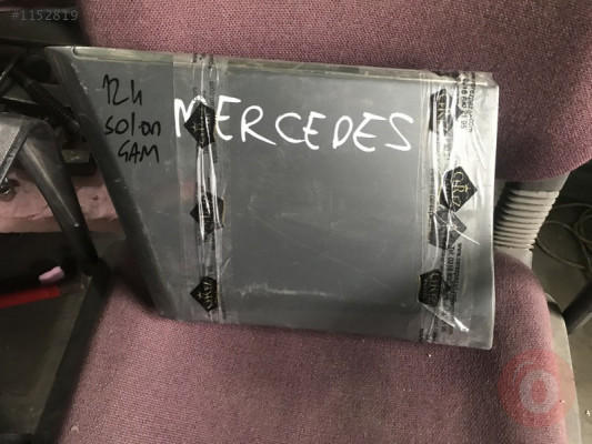 124 SOL ÖN ÇAMURLUK KAPLAMASI MERCEDES ORJİNAL ÇIKMA PARÇA