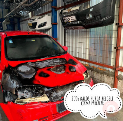 ÇIKMA CHEVROLET KALOS 1.2 KOMPLE ÇIKMA PARÇALAR