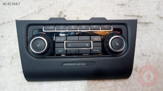 VOLKSWAGEN GOLF  KLİMA KONTROL PANELİ SÖKME 5K0907044BT