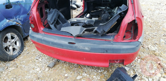 opel corsa hb b kasa kesme arka panel.