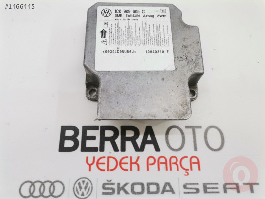 VOLKSWAGEN PASSAT 1997-2005 AİRBAG BEYNİ 1C0909605C