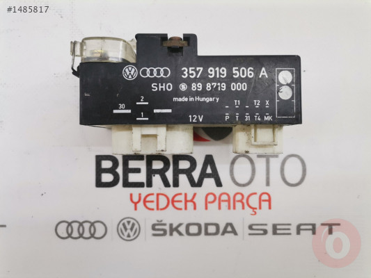 VOLKSWAGEN CADDY 1994-2004 FAN KONTROL ÜNİTESİ 357919506A
