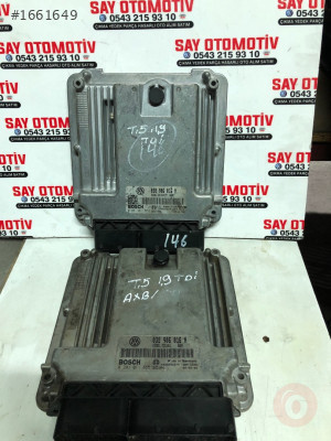 T5 1.9 tdi 038906016N AXB cikma motor beyni edc16u1