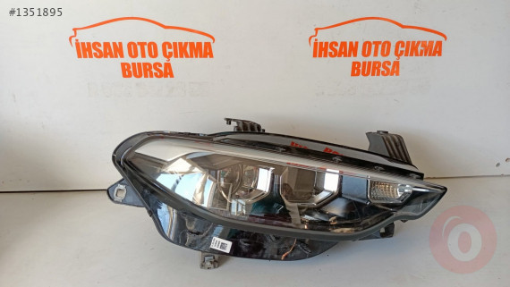 Egea mercekli sağ far orijinal araçtan sökme