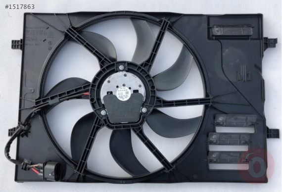 SEAT LEON 13-16 RADYATÖR FANI 370W 445MM KALE 	5Q0959455BG