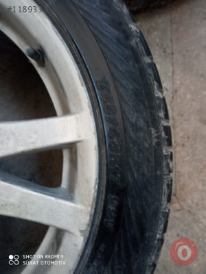 MERCEDES CLS W219 JANT LASTİK TAKIM 245/45/R17