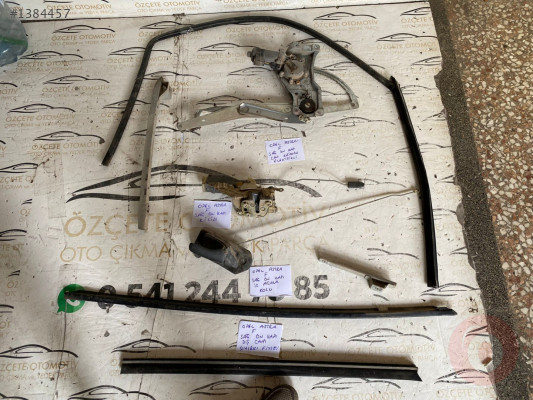 OPEL ASTRA F SAĞ ÖN KAPI CAM KRİKOSU 1990-1998 MODEL