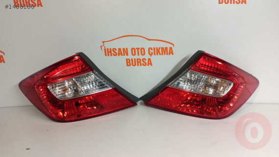 Honda Civic sağ sol stop orijinal sökme 2012 - 2016